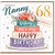 Nanny 68th Birthday Card, for Nanny