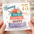 Nanny 75th Birthday Card, Lovely Nanny 75 Happy Birthday Card