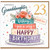 Granddaughter 23rd Birthday Card, Lovely With Love Happy Birthday Cake Design