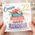 Cousin 22nd Birthday Card, Lovely With Love Floral Cake Design