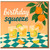 Birthday Squeeze Pun Card - Citrus Cocktails and Oranges Illustration - Fun Fruit Birthday Card for Friends or Family