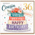 Cousin 36th Birthday Card, Lovely Cousin Floral Cake Birthday Card