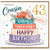 43rd Birthday Card for Cousin, Lovely Cousin Happy Birthday Card