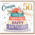 50th Birthday Cousin Card, Lovely Cousin Happy Birthday Card