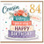 84th Birthday Card for Cousin, Lovely Cousin Birthday Card