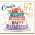 97th Birthday Card for Cousin, Lovely Happy Birthday Card