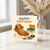 Happy Birthday Card - Cute Bear Listening to Music with Headphones and Retro Record Player, Vinyl Records and Coffee - Fun Music Lover Design