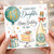 43rd Birthday Card for Daughter, Fabulous Happy Birthday Card with Balloon, Cake and Gifts