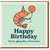Funny Prawn Birthday Card - Happy Birthday - 'You're aging like a fine brine' - Seafood Pun with Party Hat and Balloon - Humorous Card for Friends, Family, Colleagues