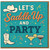 Let's Saddle Up and Party Birthday Card - Western Cowboy Hat, Boots and Cocktails, Fun Celebration Design