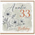 Auntie 33rd Birthday Card