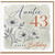 Auntie 43rd Birthday Card, Happy Birthday Floral Card
