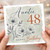Auntie 48th Birthday Card, Floral Happy Birthday Card