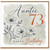 Auntie 73rd Birthday Card