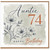 Auntie 74th Birthday Card, Happy Birthday Card for Auntie