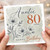 80th Birthday Card for Auntie, Happy Birthday Floral Card
