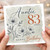Auntie 83rd Birthday Card, Happy Birthday Card for Auntie