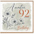 Auntie 92nd Birthday Card, Happy Birthday Card for Auntie