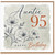 Auntie 95th Birthday Card, Happy Birthday Auntie 95 Today