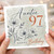 Auntie 97th Birthday Card, Happy Birthday Card for Auntie