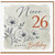Niece 26th Birthday Card, Nice 26 Today Happy Birthday Floral Card