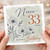 33rd Birthday Niece Card, Happy Birthday Niece Today Floral Birthday Card