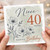 Niece 40th Birthday Card, Happy 40th Birthday for Niece