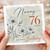 Nanny 76th Birthday Card, Happy Birthday Nanny Floral Card