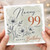 Nanny 99th Birthday Card, Happy Birthday Nanny 99 Today Card