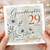 Granddaughter 29th Birthday Card, Happy Birthday Floral Card