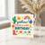 Yeehaw! Have a Wild Birthday Card - Colourful Western Icons with Cactus, Cowboy Boots, Rainbow, Disco Ball and Stars - Fun Party Theme