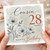 Cousin 28th Birthday Card, Floral Happy Birthday Card for Cousin