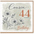 Cousin 44th Birthday Card, Floral Happy Birthday Card for Cousin