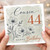 Cousin 44th Birthday Card, Floral Happy Birthday Card for Cousin