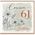 61st Birthday Cousin Card, Happy Birthday Cousin Floral Card