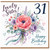 31st Birthday Card for Sister, Lovely Sister Floral Birthday Card