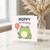Hoppy Birthday Frog Card - Cute Pun with Balloon | Funny Amphibian Birthday Card for Kids, Friends and Frog Lovers