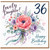 36th Birthday Card for Daughter, Lovely Daughter Floral Happy Birthday Card