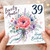 Auntie 39th Birthday Card