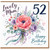 52nd Birthday Card for Mum, Lovely Mum Happy Birthday Floral Bouquet Card