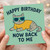 Funny Cat Birthday Card - Cool Kitty in Sunglasses with Cheeky Message 'Happy Birthday Now Back To Me' - For Friends, Colleagues or Cat Lovers
