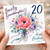 Granddaughter 20th Birthday Card, Lovely Granddaughter Birthday Card