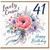 Cousin 41st Birthday Card