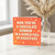 Nan Birthday Card Funny - 'Nan, You're a Chocolate Hobnob in a World Full of Digestives' Biscuit-Themed Humour, Orange with Stars