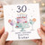 30th Birthday Sister Card