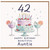 42nd Birthday Card for Auntie, Happy Birthday Beautiful Auntie Card