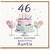 46th Birthday Card for Auntie, Happy Birthday Beautiful Auntie Card