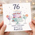 Auntie 76th Birthday Card, Happy Birthday Beautiful Auntie Card