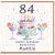 84th Birthday Card for Auntie, Happy Birthday Beautiful Auntie Card