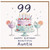 Auntie 99th Birthday Card, Happy Birthday Beautiful Auntie Card